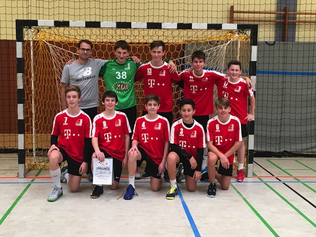 Siegerteam Handball bei der Regionalmeisterschaft Jahrgänge 2005-2008