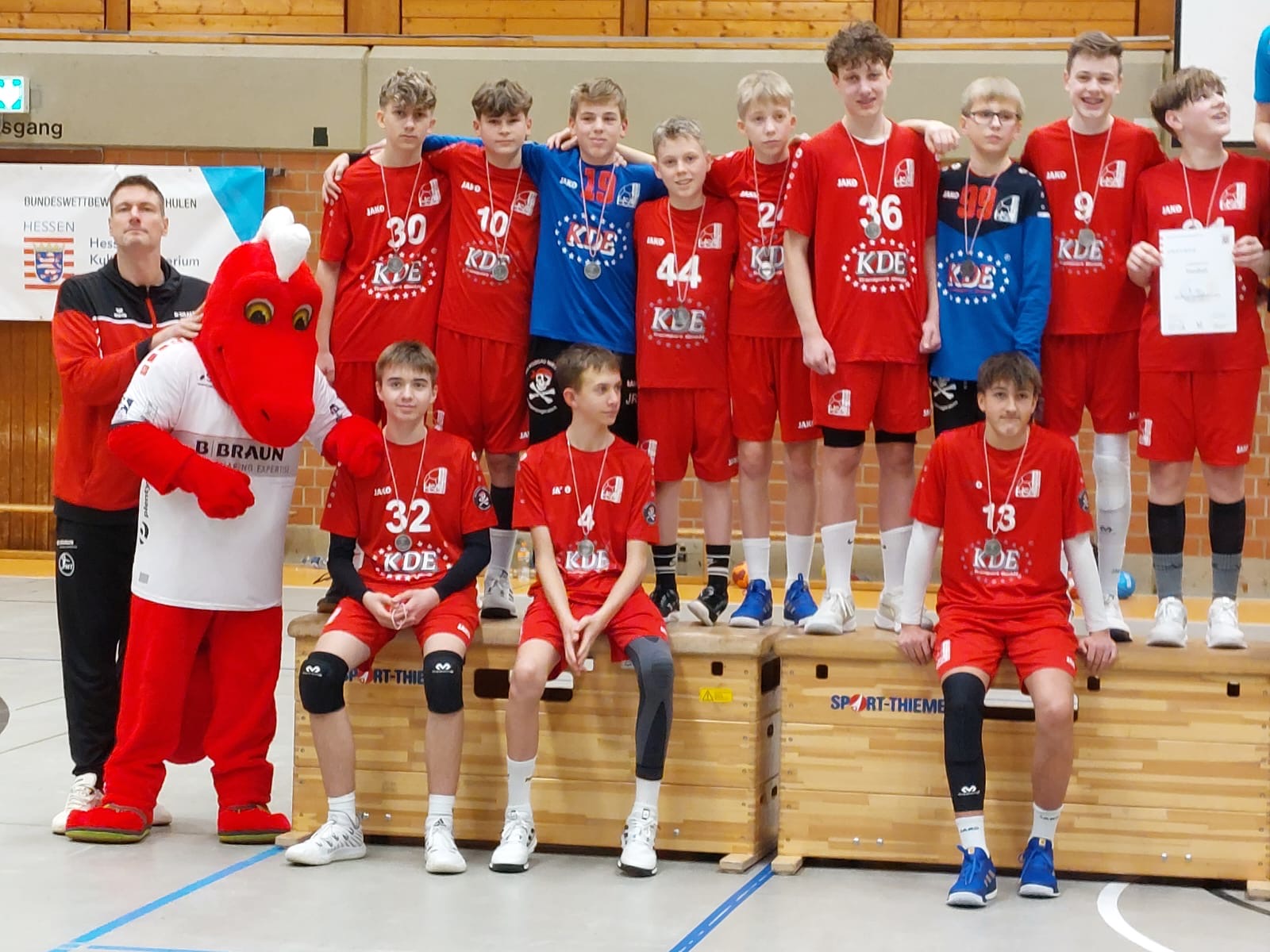 Gewinnerfotos des Handballturniers 2