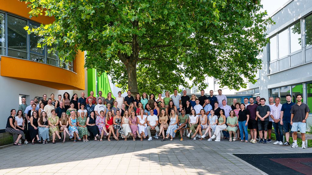 Kollegiumsfoto 25 Das Kollegium der GSS im Schuljahr 2025/26.