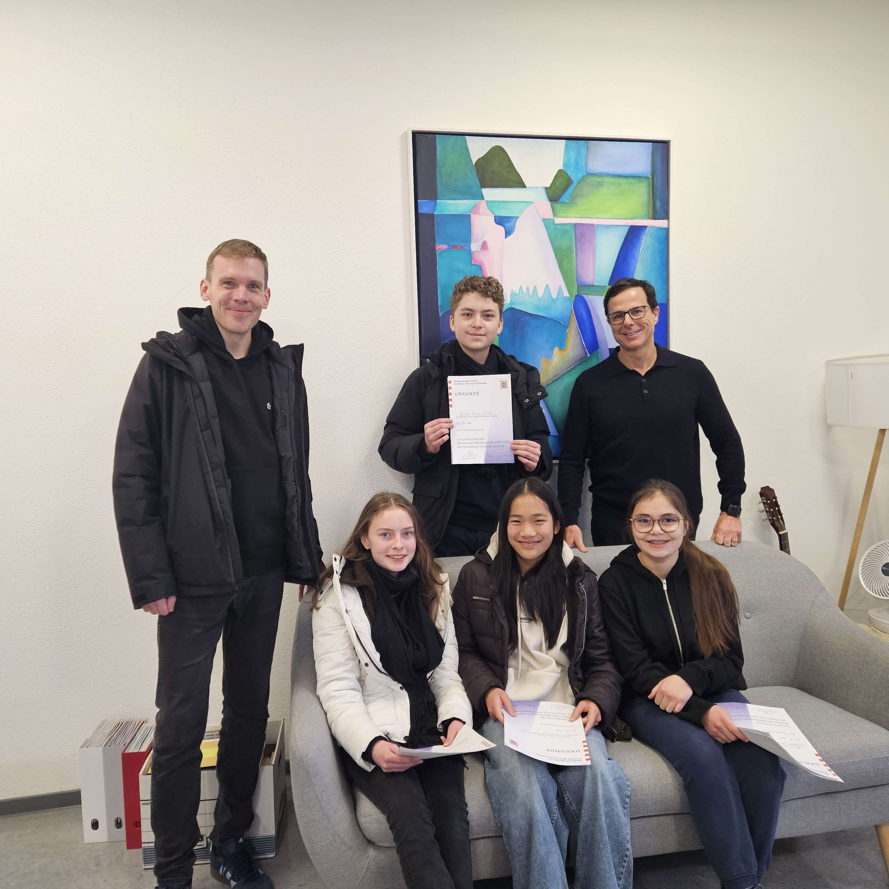 Sieger des Mathematikwettbewerbs