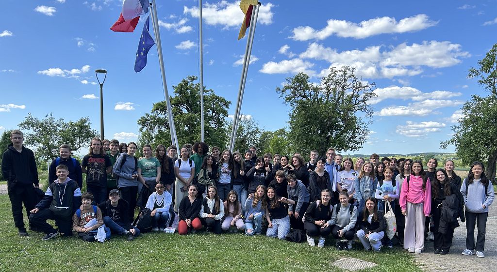 Gruppenbild vom Frankreichaustausch